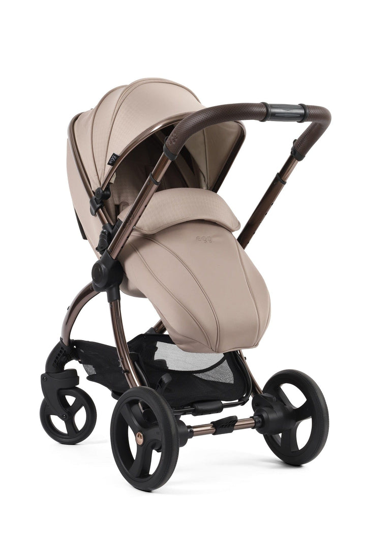 Egg Pushchairs Egg 3 Stroller and Carrycot - Houndstooth Almond