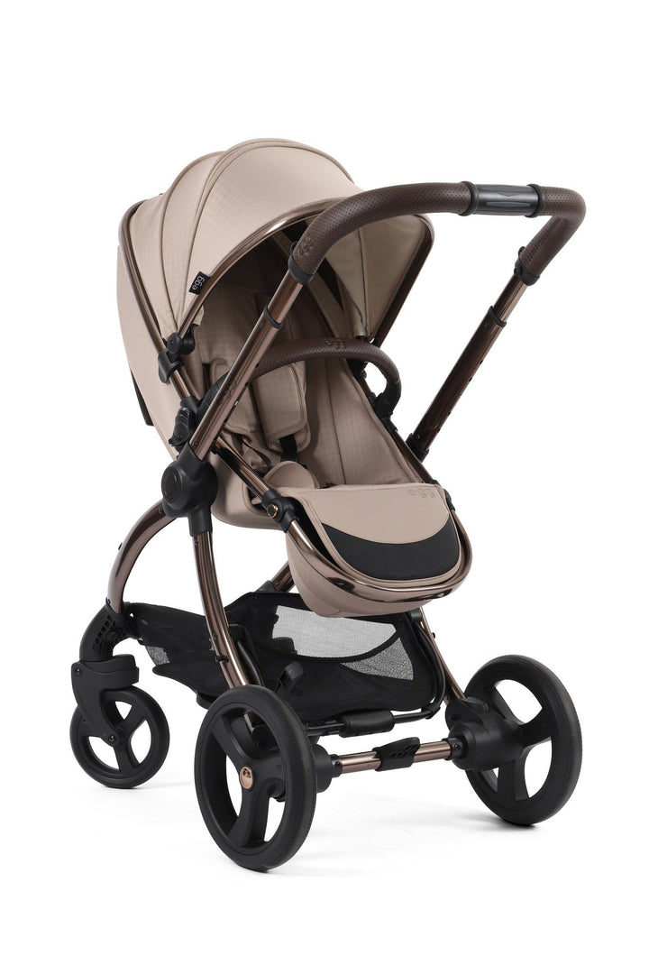 Egg Pushchairs Egg 3 Stroller and Carrycot - Houndstooth Almond