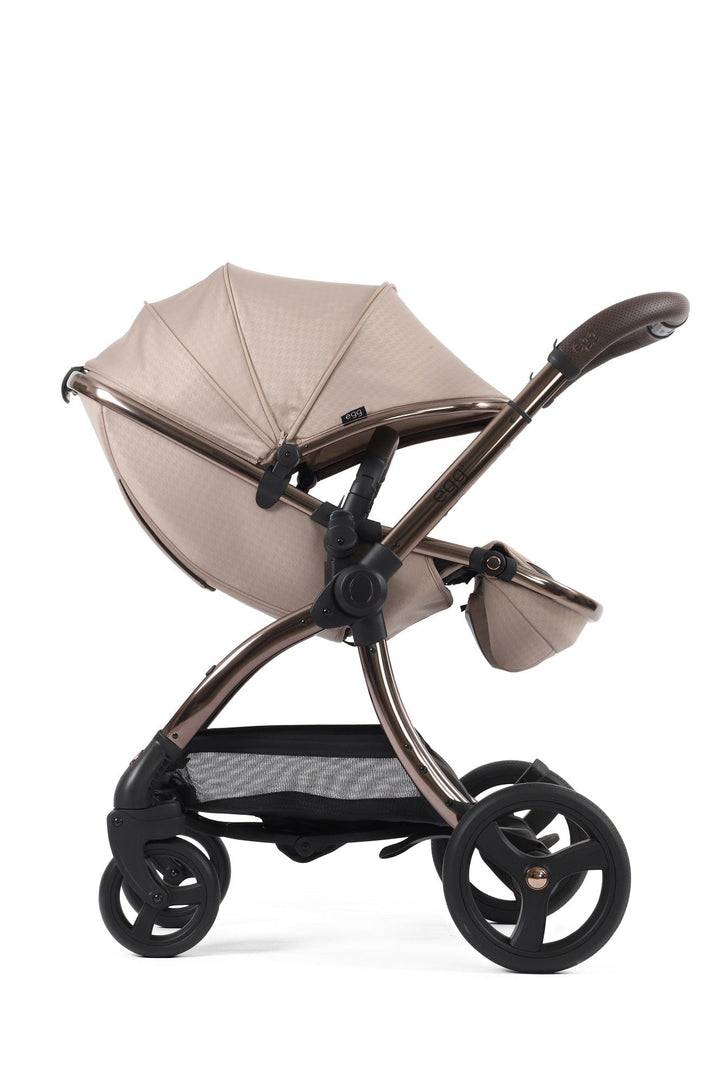 Egg Pushchairs Egg 3 Stroller and Carrycot - Houndstooth Almond