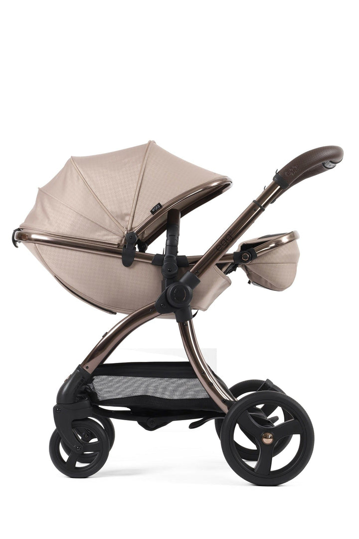 Egg Pushchairs Egg 3 Stroller and Carrycot - Houndstooth Almond