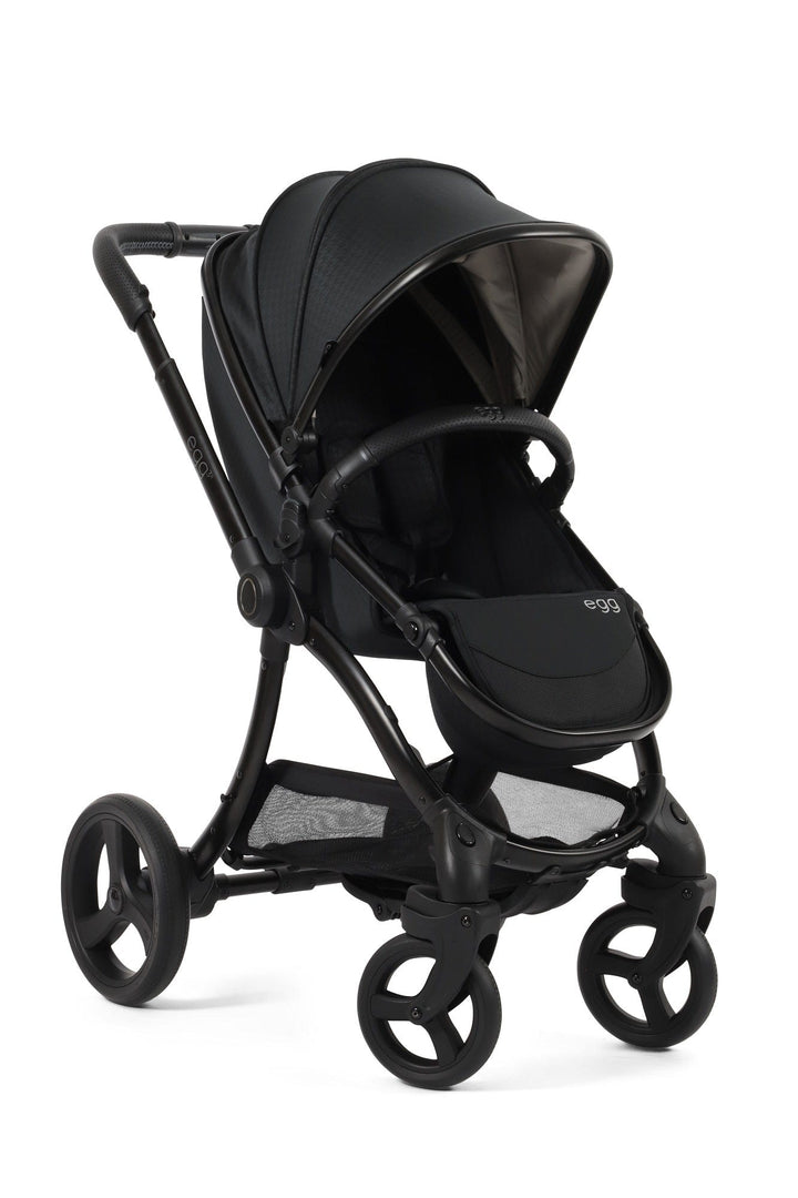 Egg Pushchairs Egg 3 Stroller and Carrycot - Houndstooth Black