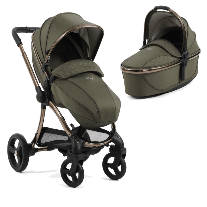 Egg 3 Stroller and Carrycot Hunter Green UK Baby Centre