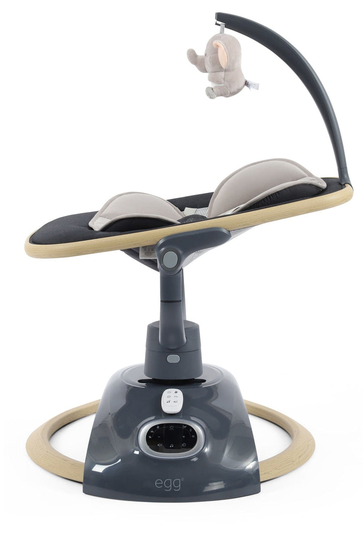 Egg Rocker Egg Smart Motion Rocker - Carbonite