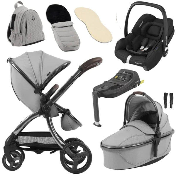 Egg Travel Systems Cream Egg 3 Luxury Cabriofix i-Size Travel System - Glacier