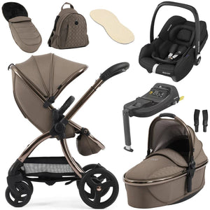 Egg Travel Systems Cream Egg 3 Luxury Cabriofix i-Size Travel System - Mink