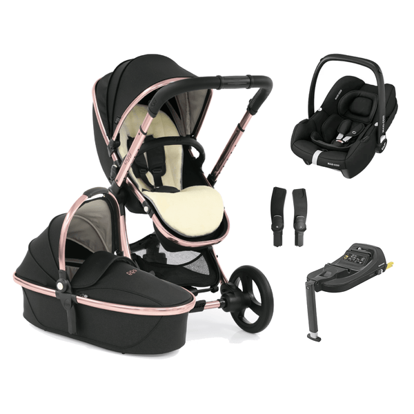 Egg Travel Systems Egg 2 (CabrioFix i-Size) Travel System - Diamond Black