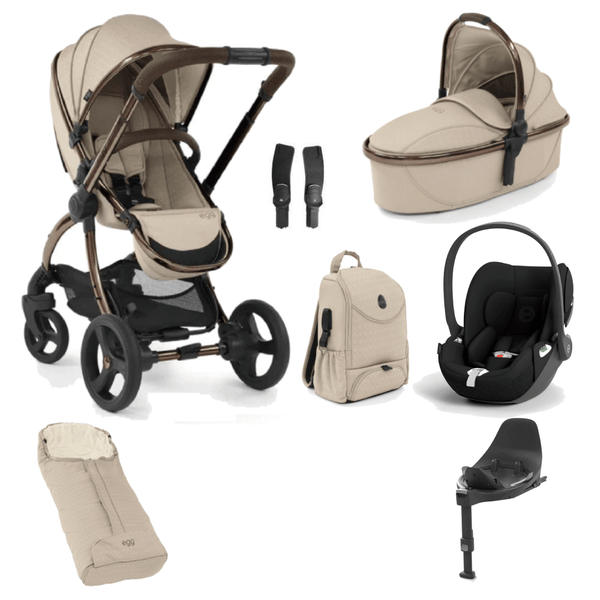 Egg Travel Systems Egg 2 Luxury Cybex Cloud T i-Size Bundle - Feather Geo