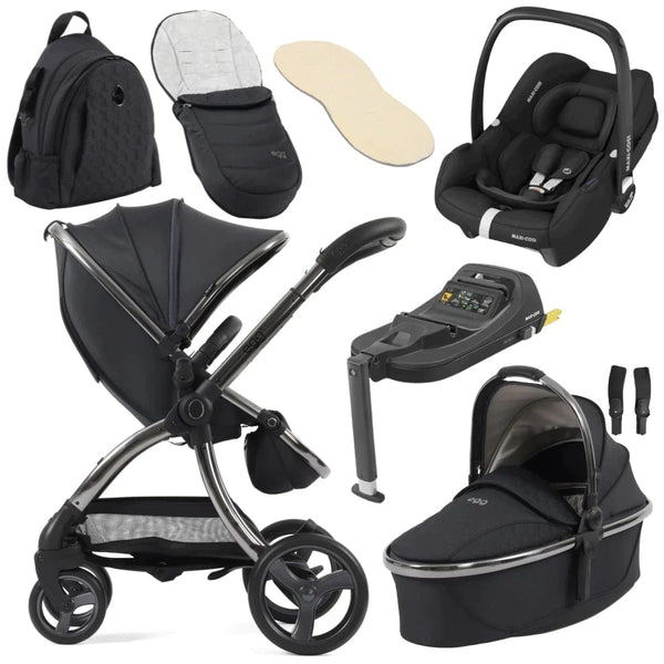 Egg Travel Systems Egg 3 Luxury Cabriofix i-Size Travel System - Carbonite