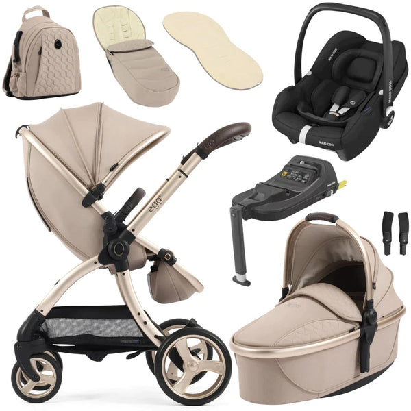 Egg Travel Systems Egg 3 Luxury Cabriofix i-Size Travel System - Feather