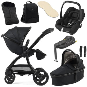 Egg Travel Systems Egg 3 Luxury Cabriofix i-Size Travel System - Houndstooth Black