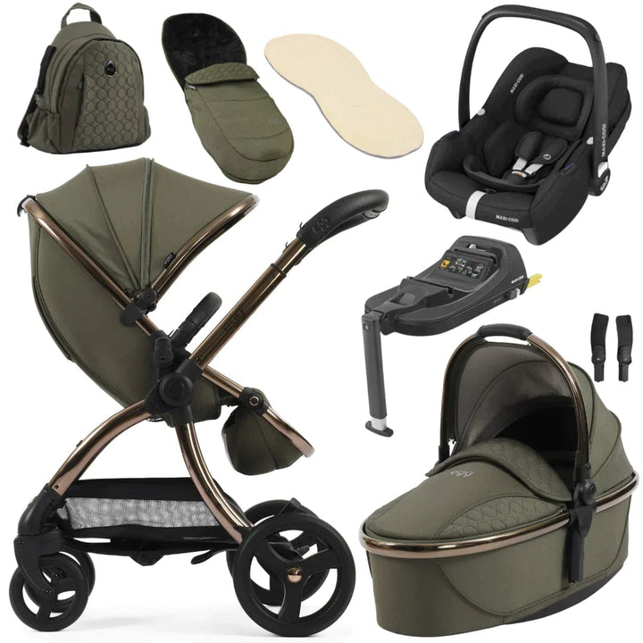 Egg Travel Systems Egg 3 Luxury Cabriofix i-Size Travel System - Hunters Green