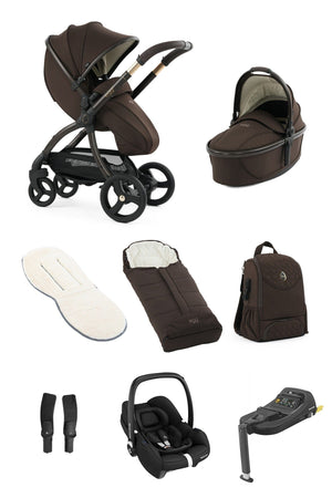 Egg Travel Systems Egg 3 Luxury (Cabriofix i-Size) Travel System - Turkish Coffee