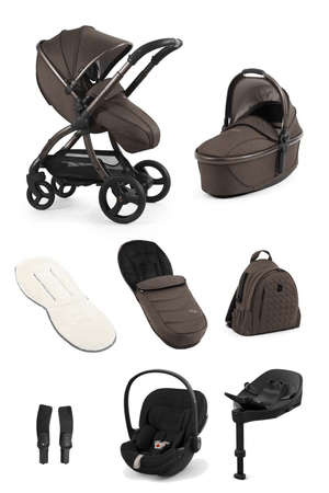Egg Travel Systems Egg 3 Luxury (Cloud S) Travel System - Chocolate Velvet