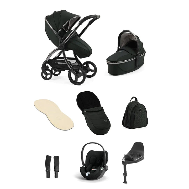 Egg Travel Systems Egg 3 Luxury Cloud T i-Size Travel System - Black Olive