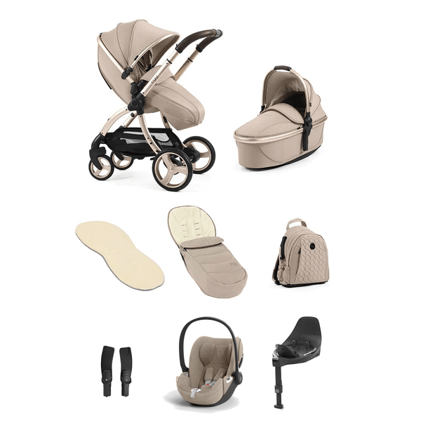 Egg Travel Systems Egg 3 Luxury Cloud T i-Size Travel System - Feather / Cozy Beige