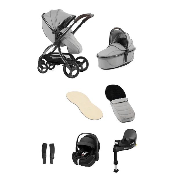 Egg Travel Systems Egg 3 Luxury Pebble 360 PRO 2 Travel System - Glacier