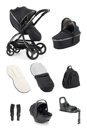Egg Travel Systems Egg 3 Luxury (Shell 360) Travel System - Carbonite