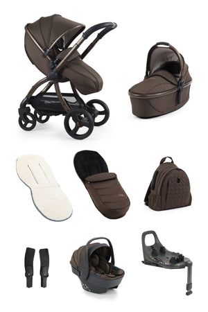 Egg Travel Systems Egg 3 Luxury (Shell 360) Travel System - Chocolate Velvet
