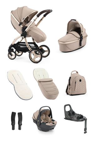 Egg Travel Systems Egg 3 Luxury (Shell 360) Travel System - Feather
