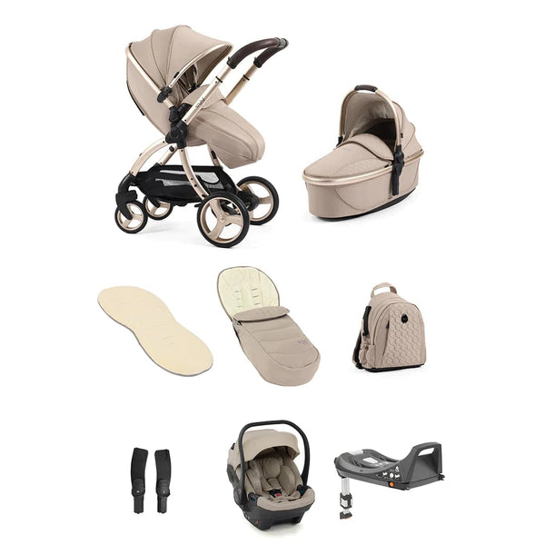 Egg Travel Systems Egg 3 Luxury Shell i-Size Travel System - Feather