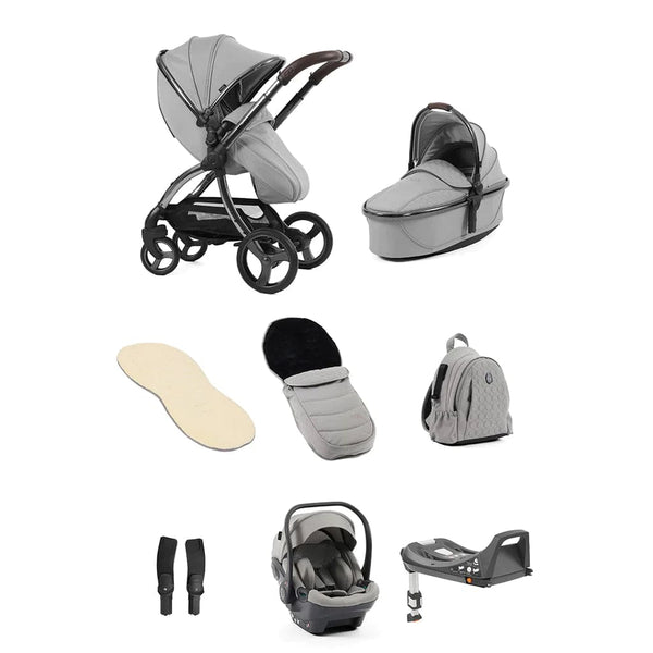 Egg Travel Systems Egg 3 Luxury Shell i-Size Travel System - Glacier