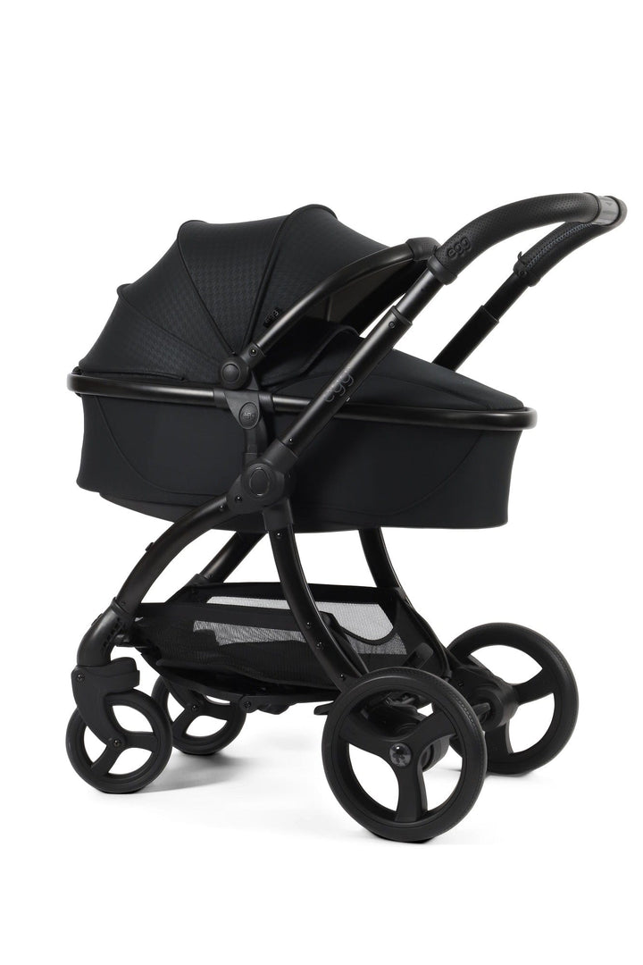 Egg Travel Systems Egg 3 Luxury Shell i-Size Travel System - Houndstooth Black