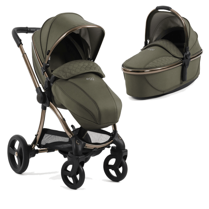 Egg Travel Systems Egg 3 Luxury Shell i-Size Travel System - Hunters Green