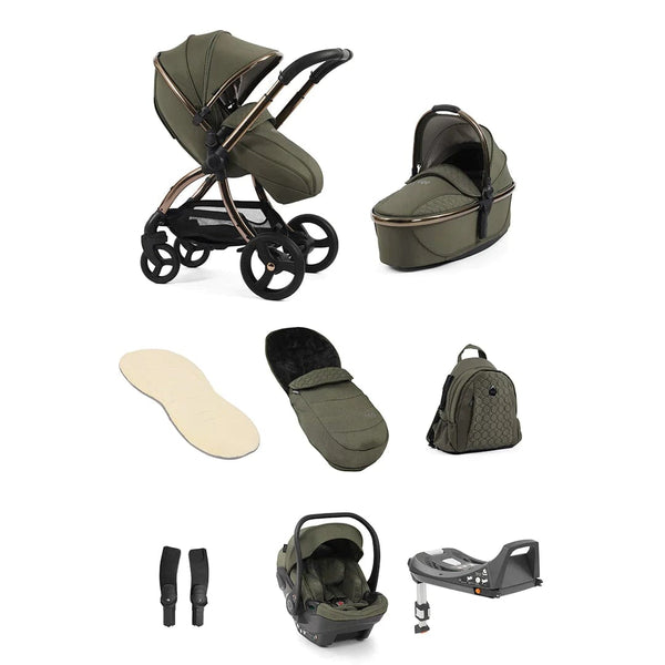 Egg Travel Systems Egg 3 Luxury Shell i-Size Travel System - Hunters Green