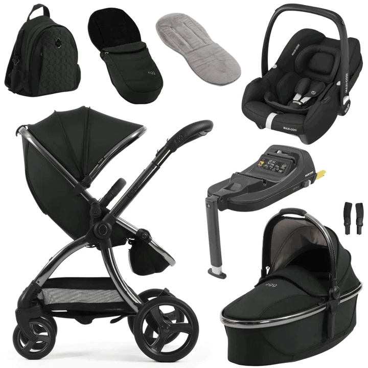 Egg Travel Systems Grey Egg 3 Luxury Cabriofix i-Size Travel System - Black Olive