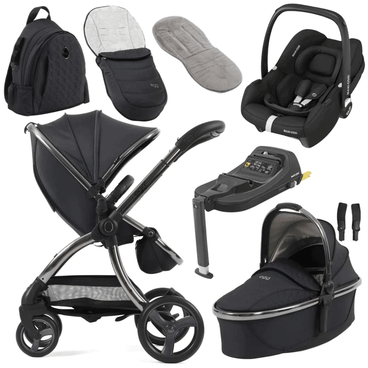 Egg Travel Systems Grey Egg 3 Luxury Cabriofix i-Size Travel System - Carbonite