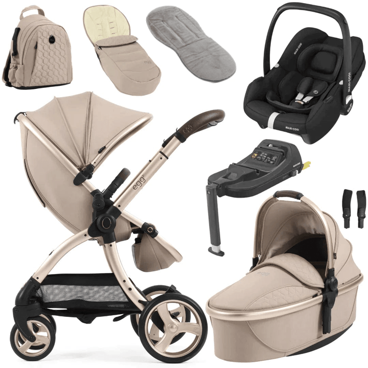 Egg Travel Systems Grey Egg 3 Luxury Cabriofix i-Size Travel System - Feather