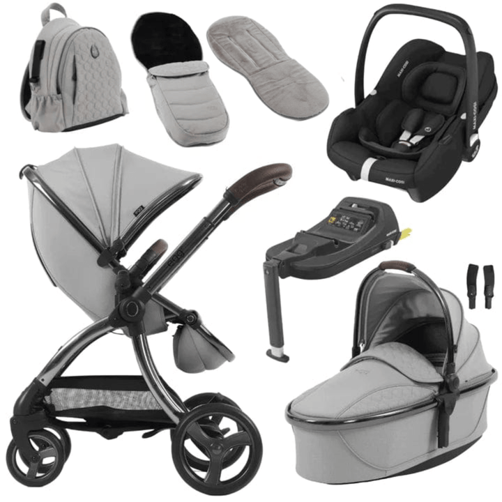 Egg Travel Systems Grey Egg 3 Luxury Cabriofix i-Size Travel System - Glacier