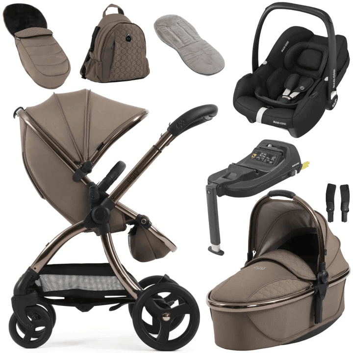 Egg Travel Systems Grey Egg 3 Luxury Cabriofix i-Size Travel System - Mink