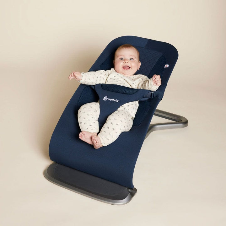 Ergobaby Baby Bouncers & Rockers Ergobaby Evolve Bouncer - Midnight Blue