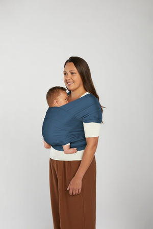 Ergobaby Baby Carriers Ergobaby Aura Mesh Baby Wrap - Twilight Navy