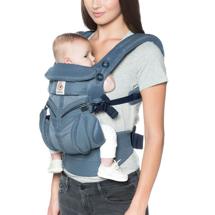 Ergobaby Baby Carriers Ergobaby Omni 360 Cool Air Mesh - Oxford Blue