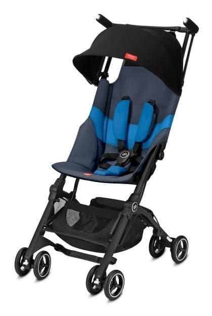 GB prams & pushchairs GB Pockit Plus All-Terrain Stroller with Raincover and Adapter - Night Blue