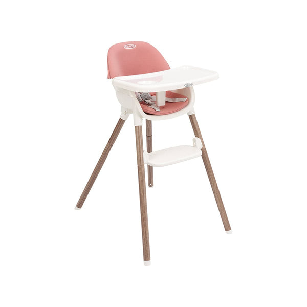 Graco Highchairs Graco Presti 3in1 Highchair - Dusty Rose