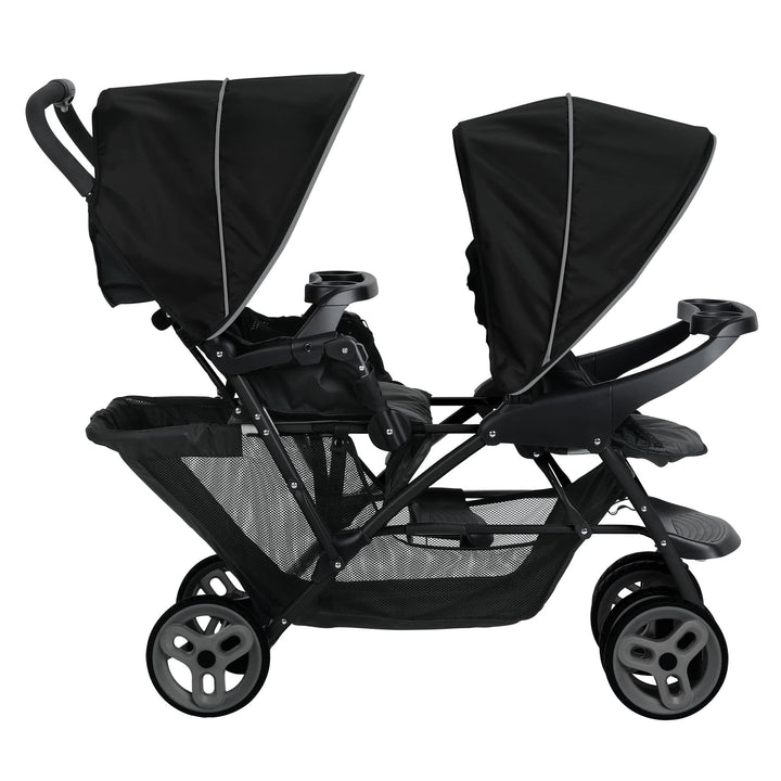 Graco Pushchairs Graco Stadium Duo Tandem Stroller - Black/Grey