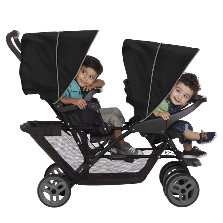 Graco Pushchairs Graco Stadium Duo Tandem Stroller - Black/Grey