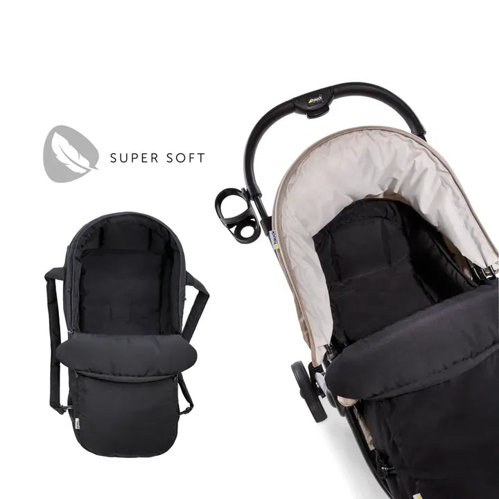 Hauck Carrycots Hauck 2in1 Carrycot - Charcoal