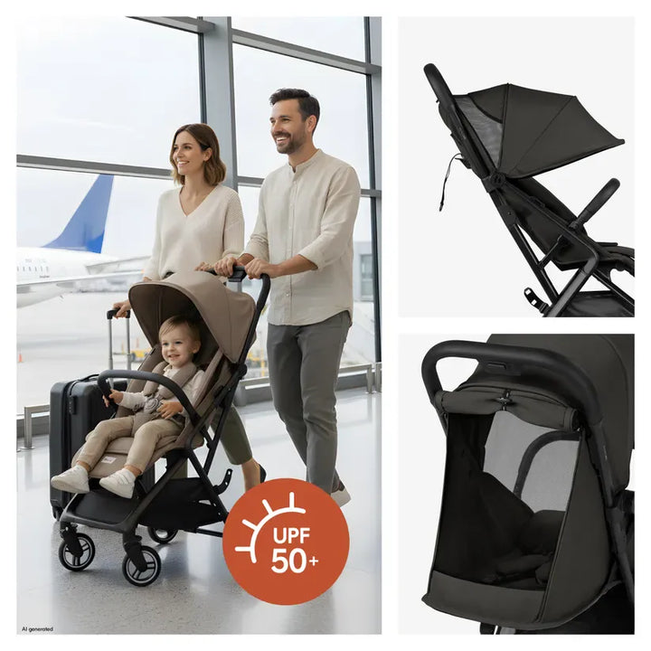 Hauck Fly N Care Travel Pushchair Black – IATA Cabin-Friendly | UK Baby ...