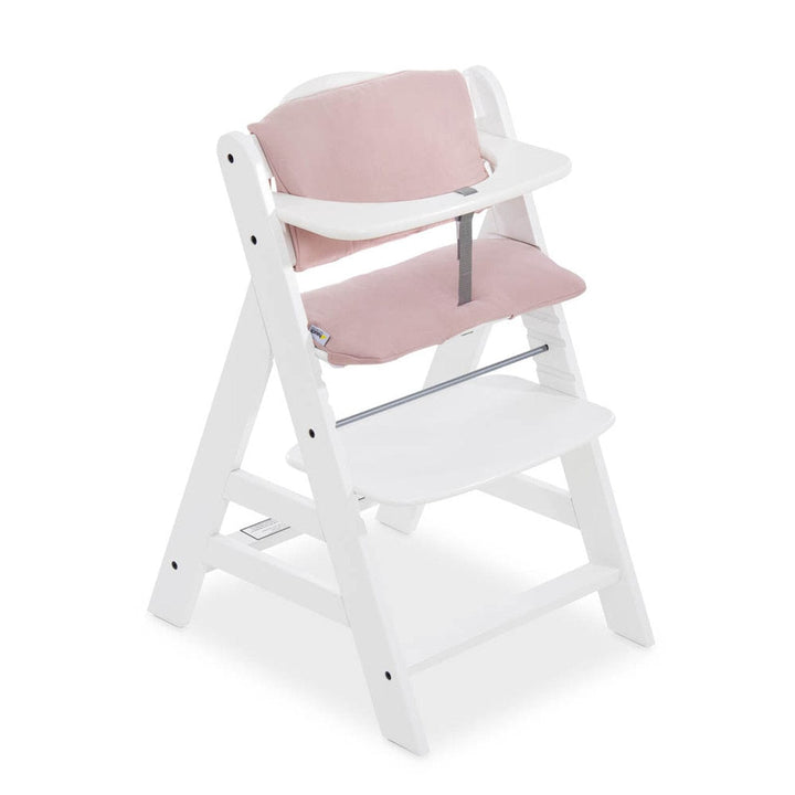 Hauck highchairs Hauck Alpha Highchair Seat Pad - Deluxe Stretch Rose