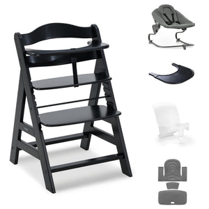 Hauck Highchairs Hauck Alpha+ Premium Bundle - Black