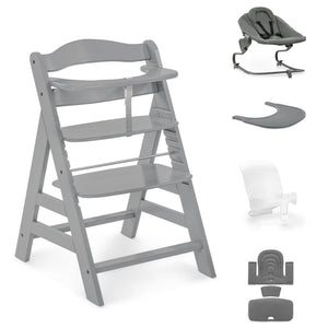 Hauck Highchairs Hauck Alpha+ Premium Bundle - Grey