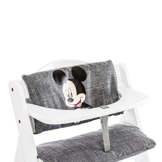 Hauck HIGHCHAIRS Hauck Highchair Pad Deluxe - Mickey Grey