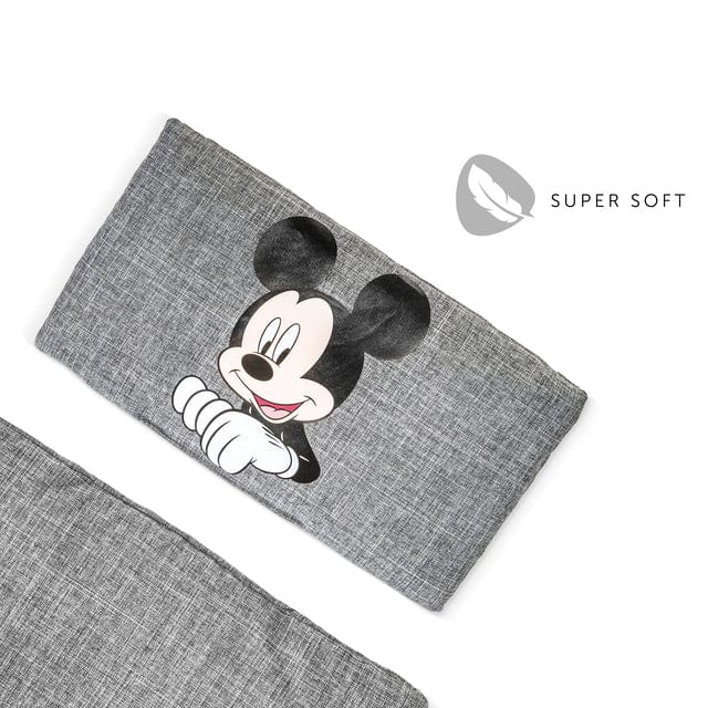 Hauck HIGHCHAIRS Hauck Highchair Pad Deluxe - Mickey Grey