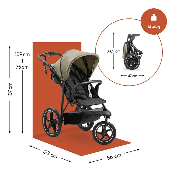 hauck runner 3 review Hauck Runner 3 Pushchair