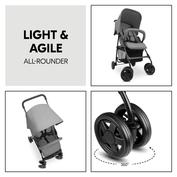 Hauck Pushchairs Hauck Sport Pushchair - Grey