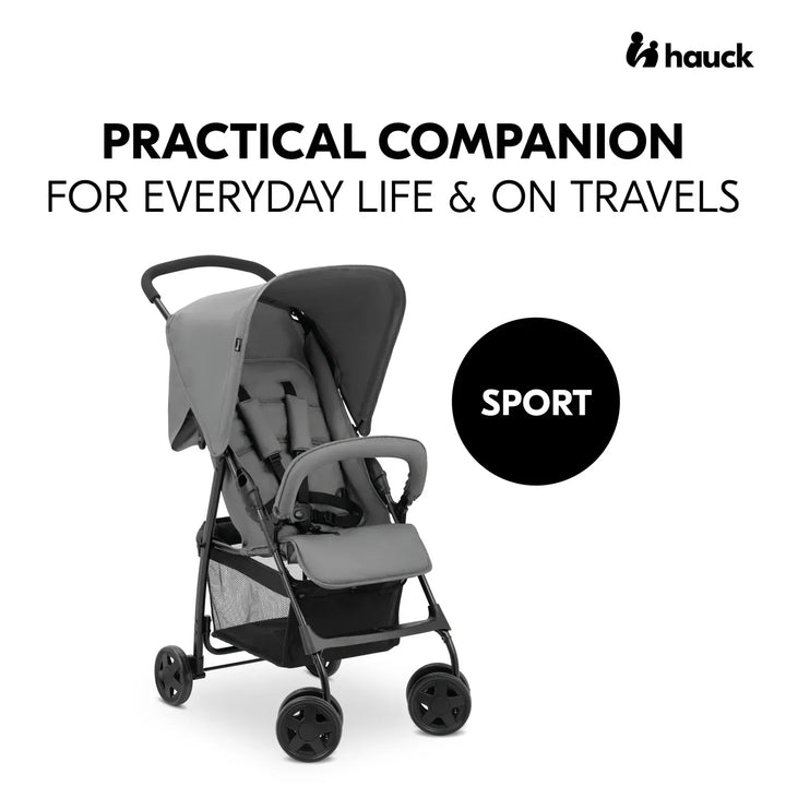 Hauck Pushchairs Hauck Sport Pushchair - Grey